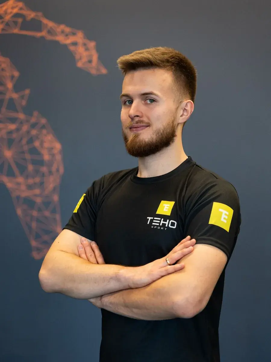 Sebastian Oleszko — fizjoterapeuta funkcjonalny i ortopedyczny w Teho Sport Trzebownisko pod Rzeszowem, terapia manualna